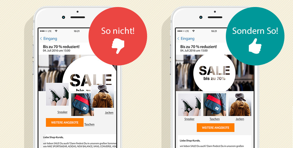 Responsive Newsletter So nicht